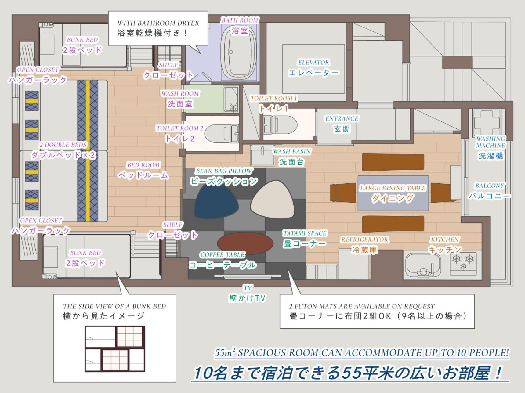 Asakusa Eight -Tokyo Condominium Hotel- Bagian luar foto